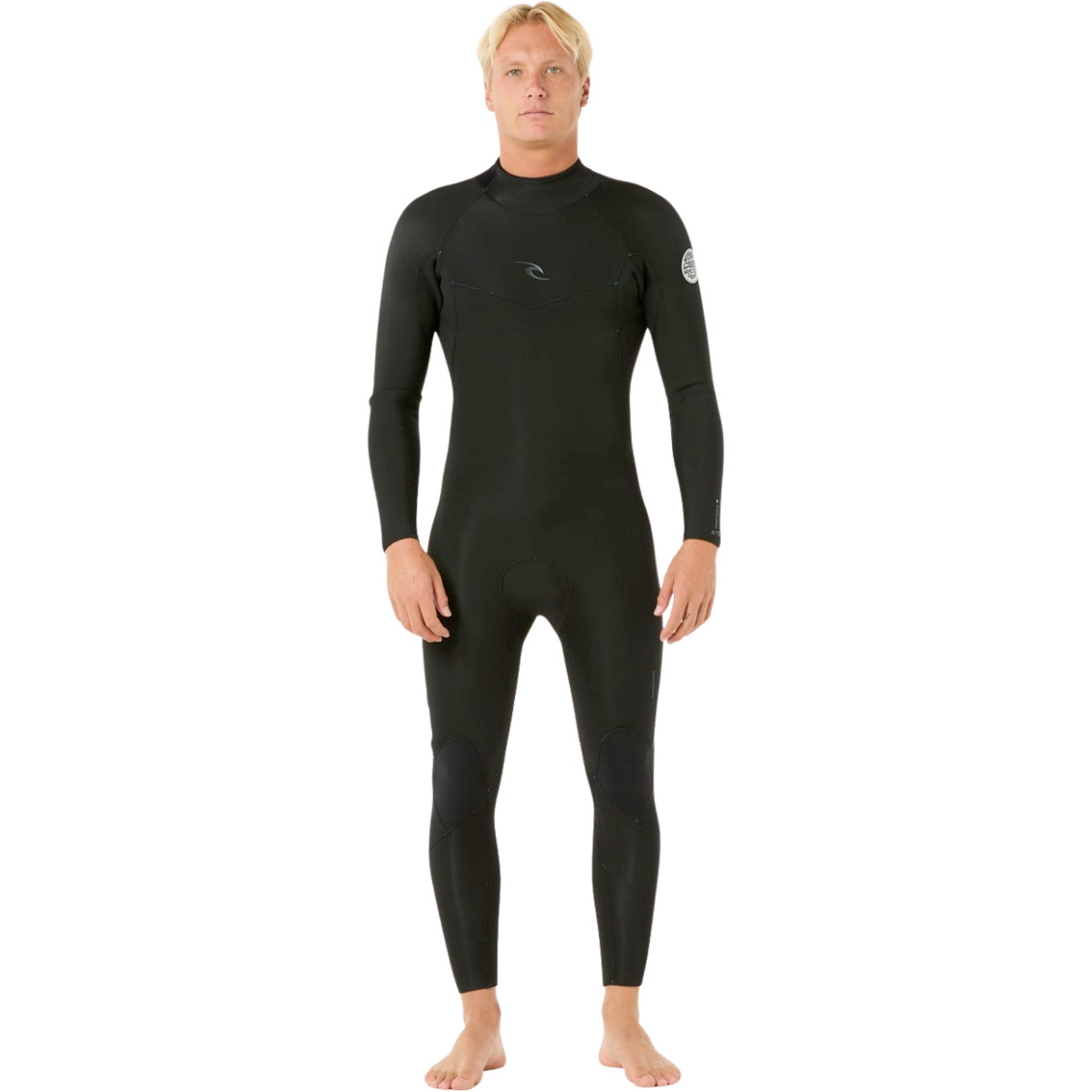 2026 Rip Curl Da Uomo Dawn Patrol 3/2mm Back Zip Muta 16UMFS - Black